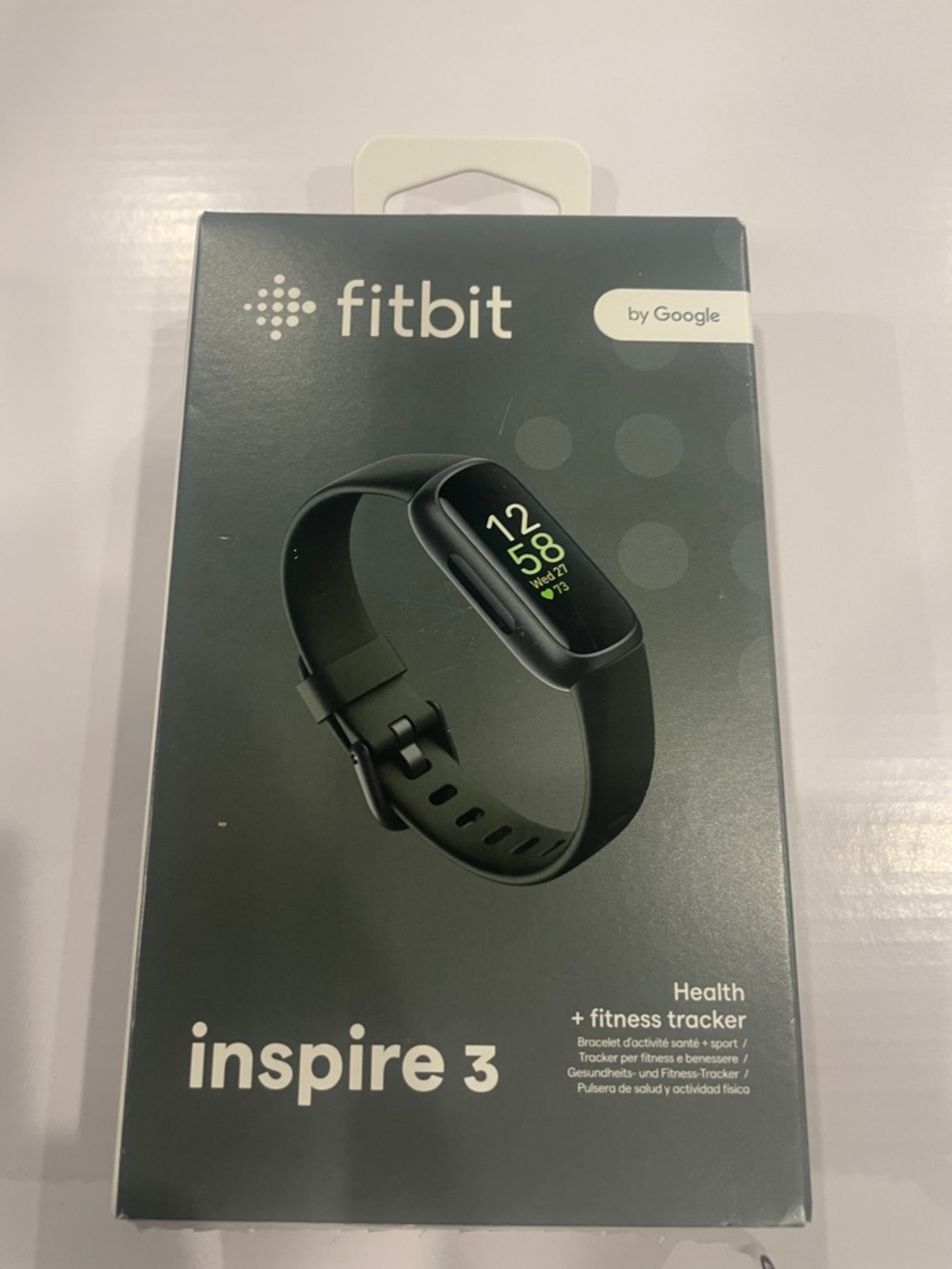 fitbit Inspire 3 Black Smart Fitness Tracker